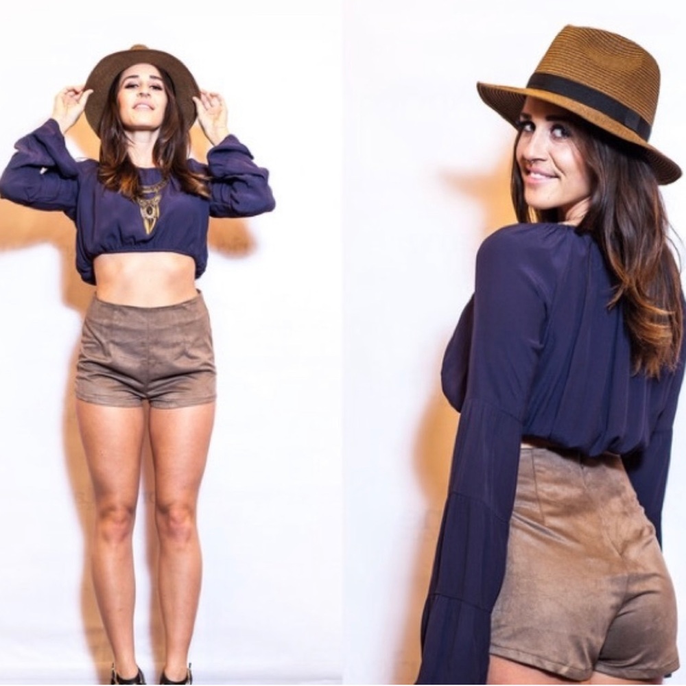 Boho flowy crop top!